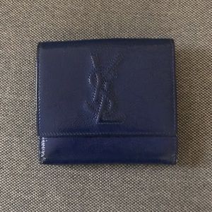 YSL Midnight Blue Wallet